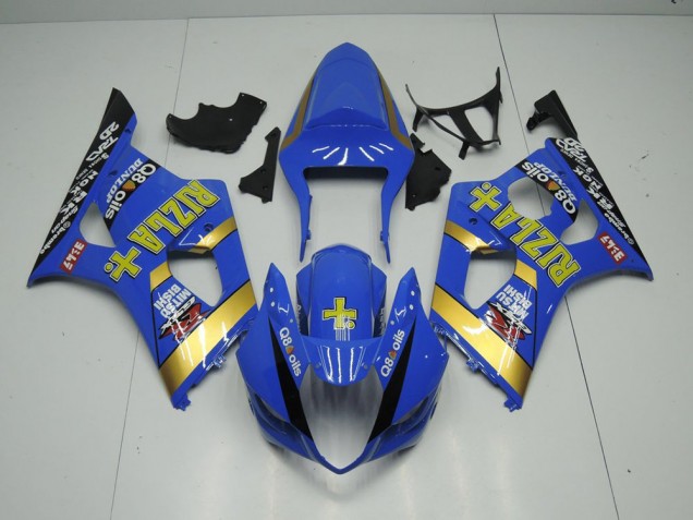 Azul Rizla Carenado Suzuki GSXR 1000 K3 2003-2004 Azul Rizla Carenado Suzuki GSXR 1000 K3 2003-2004
