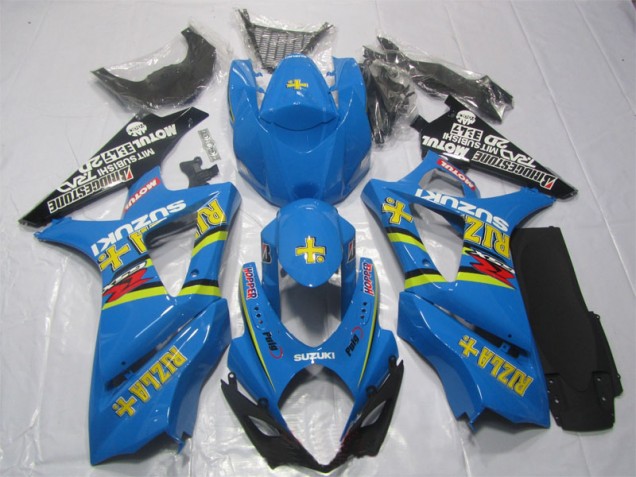 Azul Rizla Carenado Suzuki GSXR 1000 K7 2007-2008 Azul Rizla Carenado Suzuki GSXR 1000 K7 2007-2008
