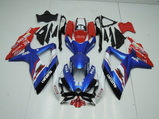 Azul & Rojo Carenado Suzuki GSXR 1000 K9 2009-2016 Azul & Rojo Carenado Suzuki GSXR 1000 K9 2009-2016