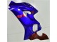 Azul Rojo Carenado Yamaha R6 2017-2023 Azul Rojo Carenado Yamaha R6 2017-2023
