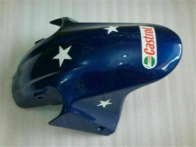 Azul Rojo Castrol Cycle World Carenado Honda CBR 600 F4i 2004-2007