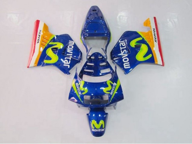 Azul Verde Carenado Honda NSR 250 MC28 P4 1994-1996 Azul Verde Carenado Honda NSR 250 MC28 P4 1994-1996