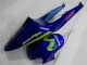 Azul Verde Movistar Castrol Carenado Honda CBR 600 RR 2003-2004