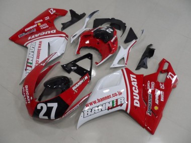 Banner 27 Carenado Ducati 848 1098 1198 2007-2014