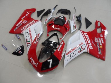 Banner 7 Carenado Ducati 848 1098 1198 2007-2014