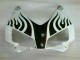Blanco ABS Plástica Honda CBR 1000 RR 2004-2005 Blanco ABS Plástica Honda CBR 1000 RR 2004-2005