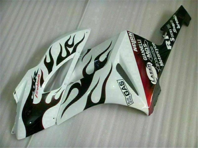 Blanco ABS Plástica Honda CBR 1000 RR 2004-2005 Blanco ABS Plástica Honda CBR 1000 RR 2004-2005