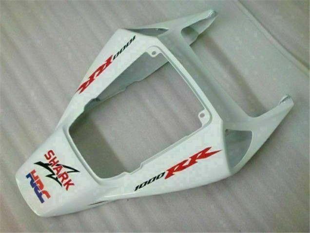 Blanco ABS Plástica Honda CBR 1000 RR 2004-2005 Blanco ABS Plástica Honda CBR 1000 RR 2004-2005