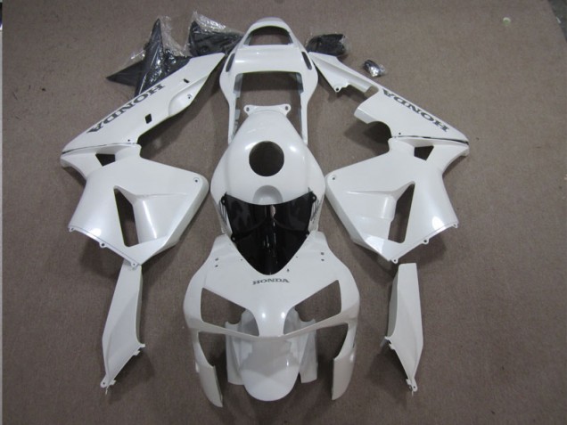 Blanco ABS Plástica Honda CBR 600 RR 2005-2006 Blanco ABS Plástica Honda CBR 600 RR 2005-2006