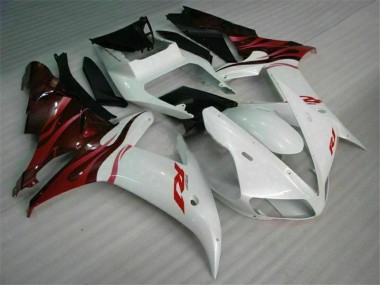 Blanco ABS Plástico Yamaha R1 2002-2003