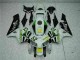 Blanco Amarillo Verde 52 Carenado Honda CBR 600 RR 2005-2006 Blanco Amarillo Verde 52 Carenado Honda CBR 600 RR 2005-2006