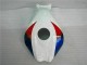 Blanco Azul ABS Plástico Honda CBR 1000 RR 2008-2011 Blanco Azul ABS Plástico Honda CBR 1000 RR 2008-2011
