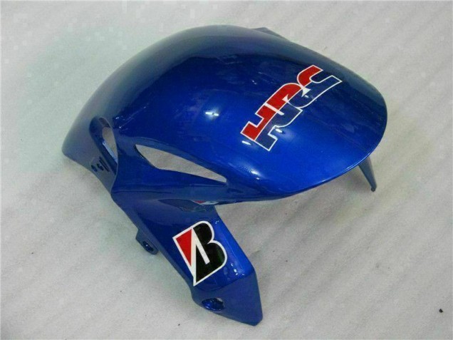 Blanco Azul ABS Plástico Honda CBR 1000 RR 2008-2011 Blanco Azul ABS Plástico Honda CBR 1000 RR 2008-2011