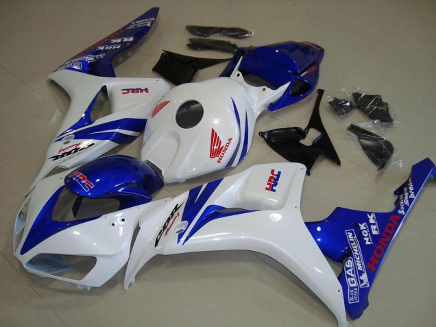Blanco & Azul Carenado Honda CBR 1000 RR 2006-2007 Blanco & Azul Carenado Honda CBR 1000 RR 2006-2007