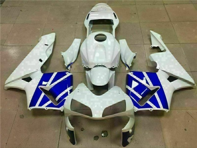 Blanco Azul Carenado & Plástico Honda CBR 600 RR 2003-2004