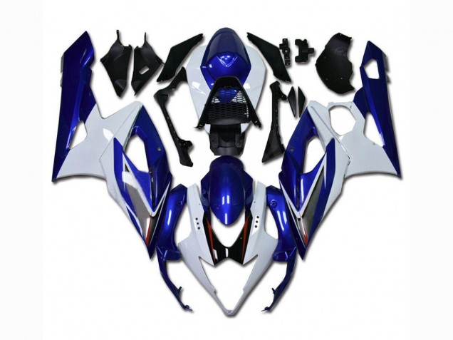 Blanco Azul Carenado Suzuki GSXR 1000 K5 2005-2006