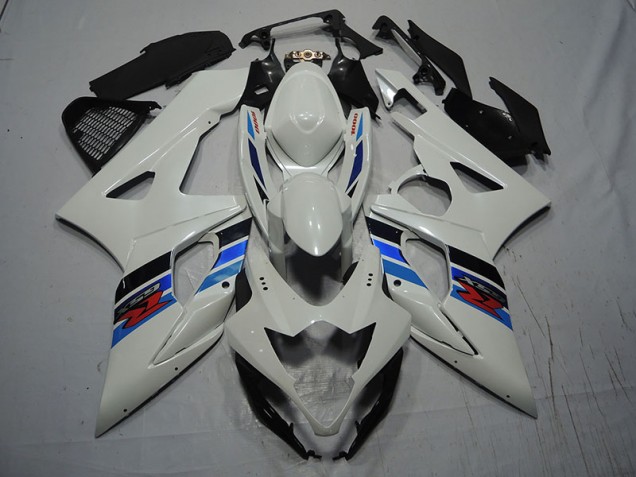 Blanco Azul Carenados Suzuki GSXR 1000 K7 2007-2008 Blanco Azul Carenados Suzuki GSXR 1000 K7 2007-2008