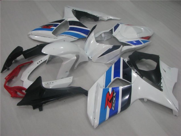 Blanco Azul Carenados Suzuki GSXR 1000 K9 2009-2016