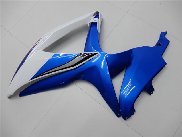 Blanco Azul Kit Carenado Suzuki GSXR 600 / 750 K8 2008-2010 Blanco Azul Kit Carenado Suzuki GSXR 600 / 750 K8 2008-2010