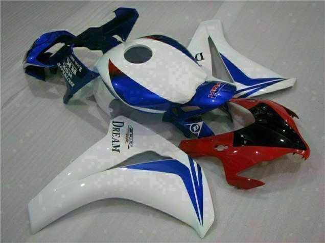 Blanco Azul Kits ABS Carenado Honda CBR 1000 RR 2008-2011