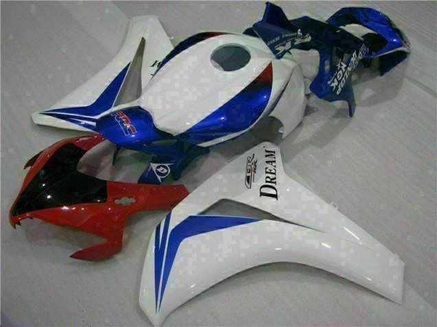 Blanco Azul Kits ABS Carenado Honda CBR 1000 RR 2008-2011