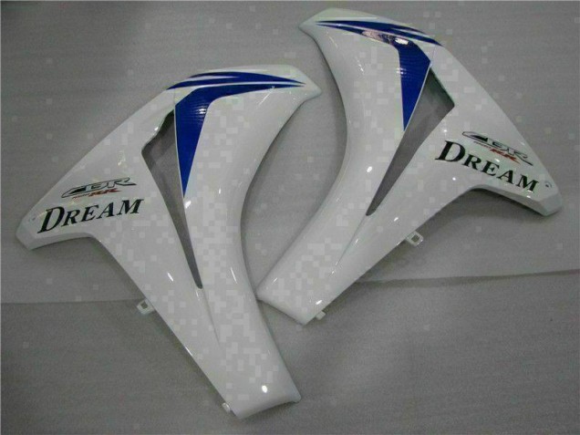 Blanco Azul Kits ABS Carenado Honda CBR 1000 RR 2008-2011