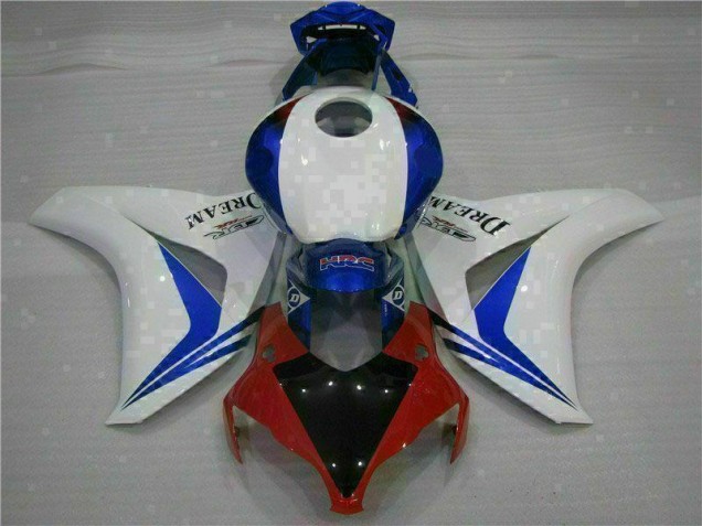 Blanco Azul Kits ABS Carenado Honda CBR 1000 RR 2008-2011