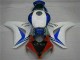 Blanco Azul Kits ABS Carenado Honda CBR 1000 RR 2008-2011