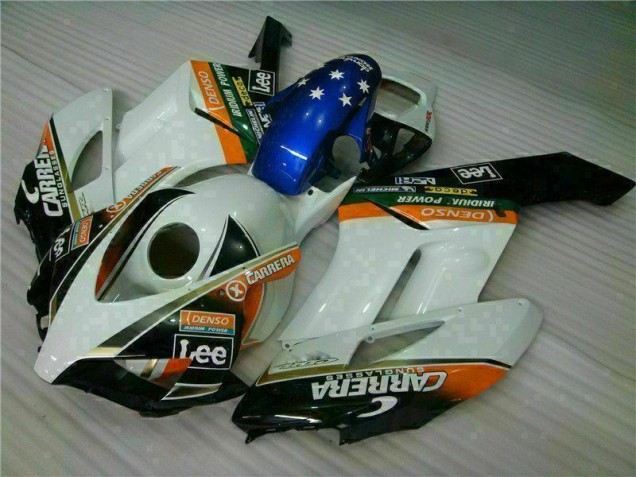 Blanco Azul Kits Completo Carenado Honda CBR 1000 RR 2004-2005 Blanco Azul Kits Completo Carenado Honda CBR 1000 RR 2004-2005
