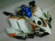 Blanco Azul Kits Completo Carenado Honda CBR 1000 RR 2004-2005 Blanco Azul Kits Completo Carenado Honda CBR 1000 RR 2004-2005