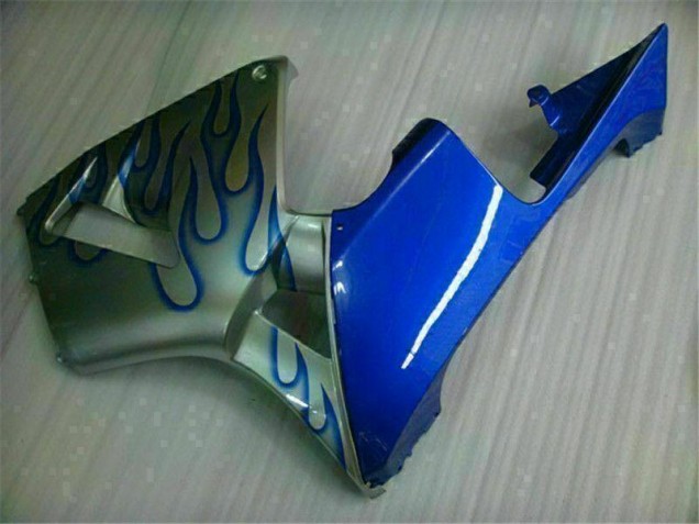 Blanco Azul Llama Carenado Honda CBR 600 RR 2005-2006 Blanco Azul Llama Carenado Honda CBR 600 RR 2005-2006