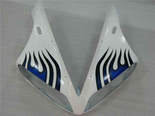 Blanco Azul Llama Carenado Yamaha R1 2004-2006 Blanco Azul Llama Carenado Yamaha R1 2004-2006