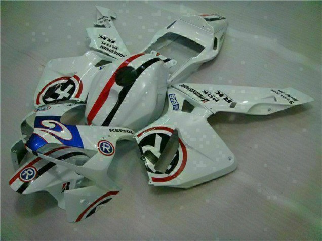 Blanco Azul R 2 Carenado Honda CBR 600 RR 2003-2004 Blanco Azul R 2 Carenado Honda CBR 600 RR 2003-2004