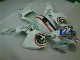 Blanco Azul R 2 Carenado Honda CBR 600 RR 2003-2004 Blanco Azul R 2 Carenado Honda CBR 600 RR 2003-2004