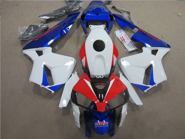 Blanco Azul Rojo HRC ABS Plásticos Honda CBR 600 RR 2005-2006