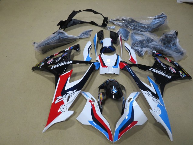 Blanco Azul Rojo Negro Carenado BMW S1000RR 2019-2021 Blanco Azul Rojo Negro Carenado BMW S1000RR 2019-2021
