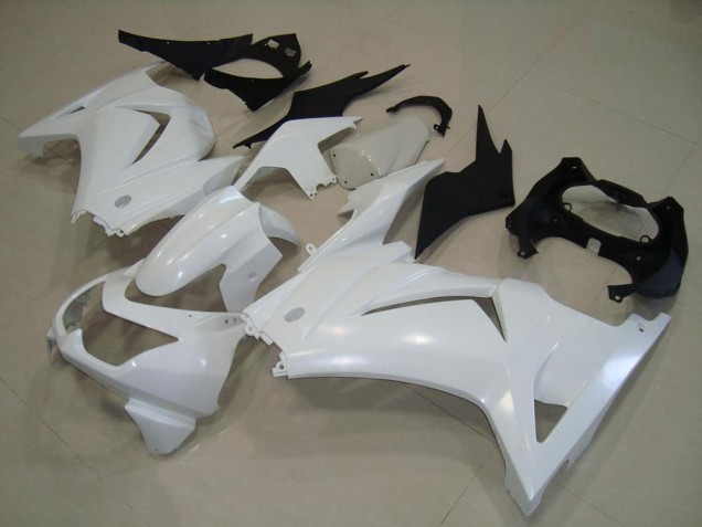 Blanco Carenado & Plástico Kawasaki ZX 250R 2008-2012