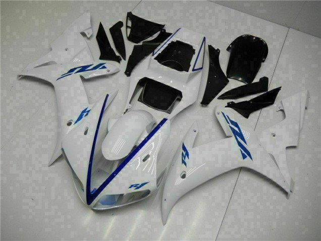 Blanco Carenado & Plástico Yamaha R1 2002-2003 Blanco Carenado & Plástico Yamaha R1 2002-2003