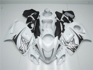 Blanco Carenado Suzuki GSXR 1300 Hayabusa 2008-2019