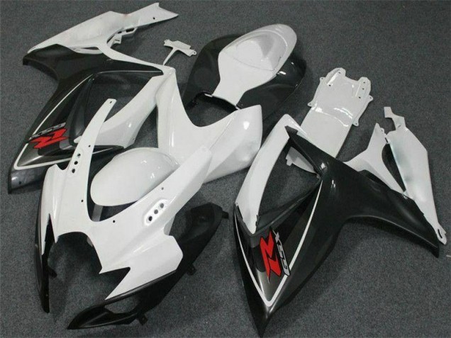 Blanco Carenado Suzuki GSXR 600 / 750 K6 2006-2007 Blanco Carenado Suzuki GSXR 600 / 750 K6 2006-2007