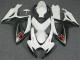 Blanco Carenado Suzuki GSXR 600 / 750 K6 2006-2007 Blanco Carenado Suzuki GSXR 600 / 750 K6 2006-2007