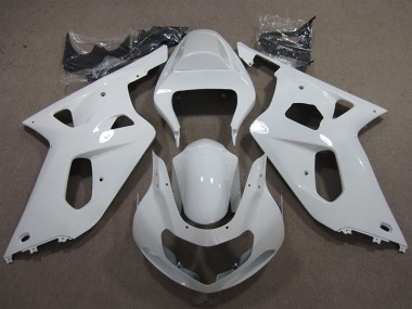 Blanco Carenado Suzuki GSXR 600 K1 K2 K3 2001-2003