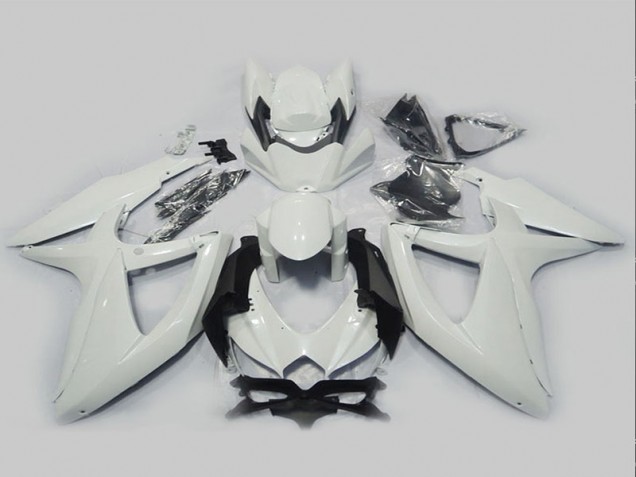 Blanco Carenado Suzuki GSXR 750 K8 2008-2010 Blanco Carenado Suzuki GSXR 750 K8 2008-2010