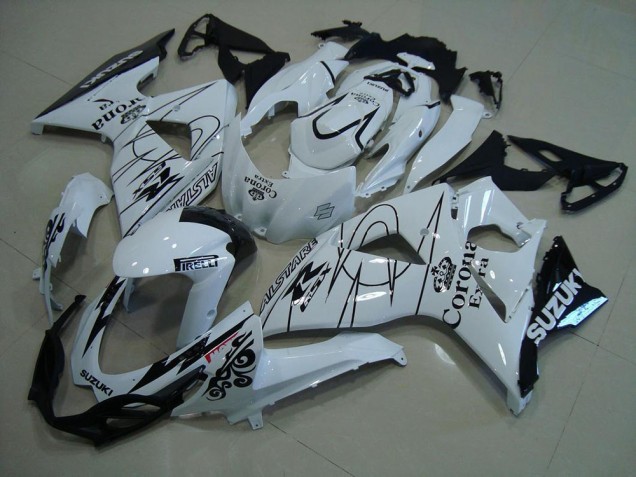 Blanco Corona Carenado Suzuki GSXR 1000 K9 2009-2016 Blanco Corona Carenado Suzuki GSXR 1000 K9 2009-2016