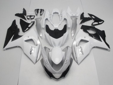 Blanco Estilo OEM Carenado Suzuki GSXR 1000 K9 2009-2016