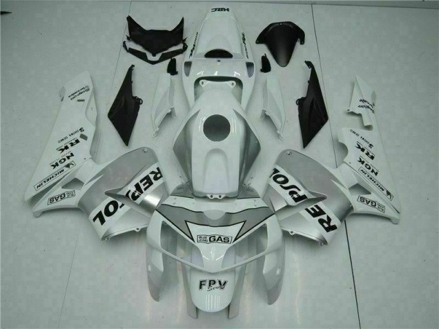Blanco Kit Completo Carenado Honda CBR 600 RR 2005-2006