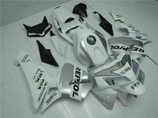 Blanco Kit Completo Carenado Honda CBR 600 RR 2005-2006