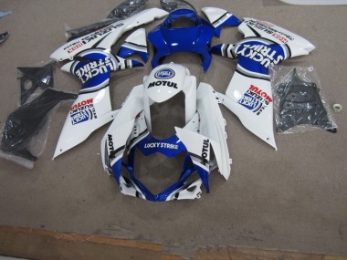 Blanco Lucky Strike Motul Carenado Suzuki GSXR 750 K11 2011-2021