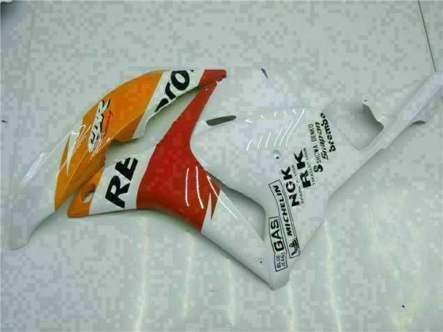Blanco Naranja Repsol Carenado Honda CBR 600 RR 2009-2012