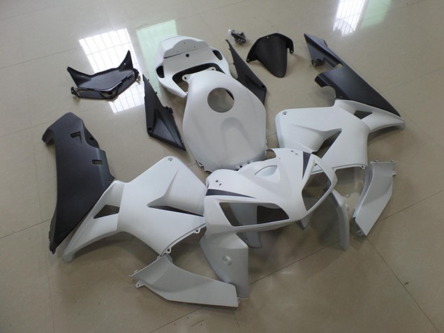 Blanco Negro ABS Kits Carenado Honda CBR 600 RR 2005-2006 Blanco Negro ABS Kits Carenado Honda CBR 600 RR 2005-2006